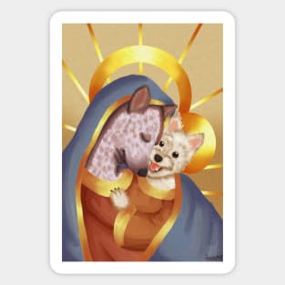 mother sheila Sticker